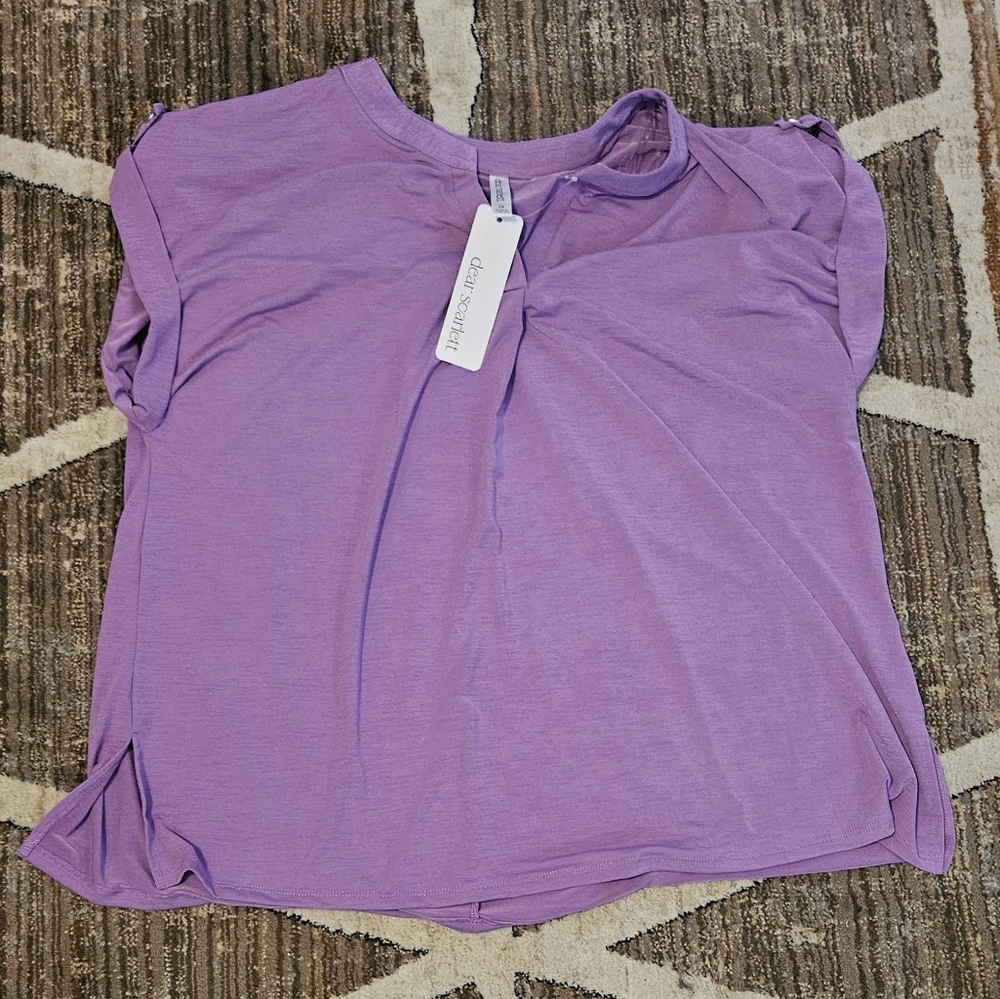 Dear Scarlett purple top